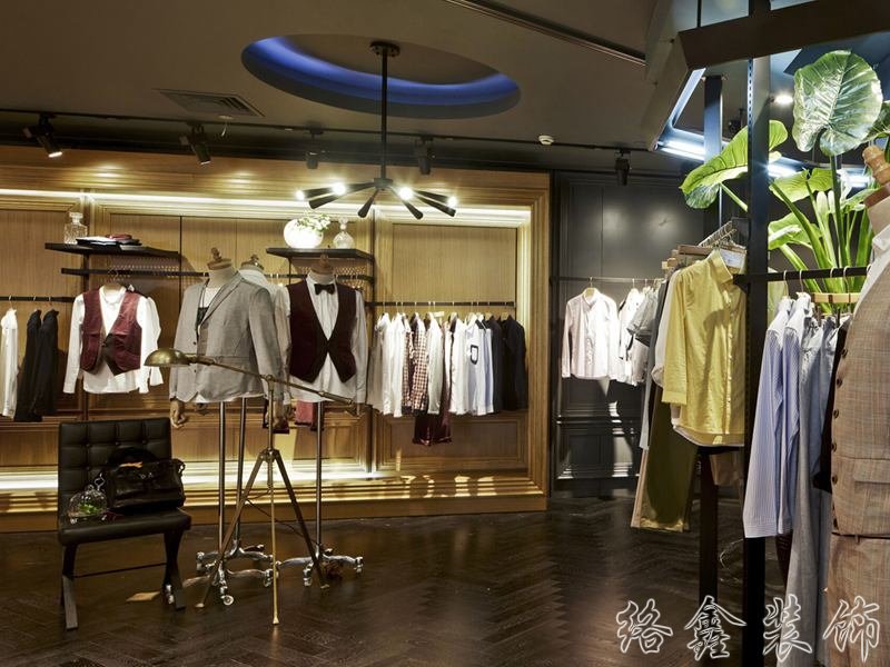 服裝專(zhuān)賣(mài)店室內(nèi)裝修裝飾設(shè)計(jì)效果-第1115期