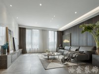 現(xiàn)代風格家居裝修裝飾室內設計效果-A8063
