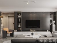 現(xiàn)代風格家居裝修裝飾室內設計效果-A8080-1