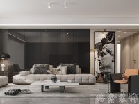 現(xiàn)代風格家居裝修裝飾室內設計效果-A8080-2