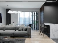 現(xiàn)代風格家居裝修裝飾室內設計效果-A8112-3