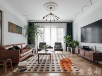 現(xiàn)代簡約家居裝修裝飾室內設計效果-B923-1