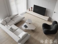 現(xiàn)代清新家居裝修裝飾室內(nèi)設(shè)計效果-E305-1