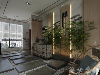 中式風(fēng)格家居裝修裝飾室內(nèi)設(shè)計效果-H803-5